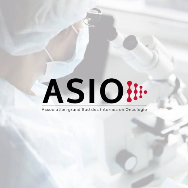 création logo ASIO médecine oncologie Occitanie Toulouse
